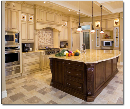 custom kitchen and bath cabinet installation and refacing in